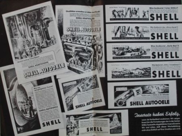 "Die Shell Tankstelle" Gasstation-Magazine1938 (3750)